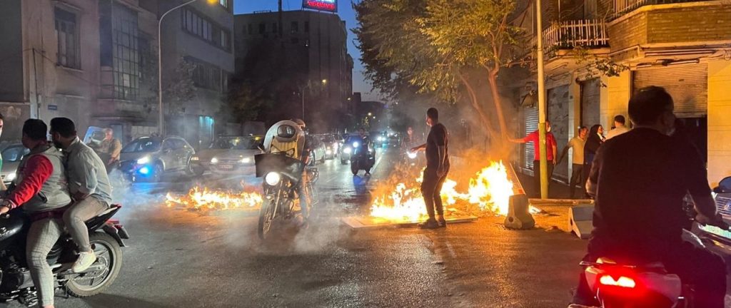 Iran riots Tehran